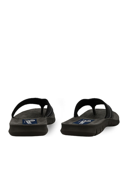 Herren Flip Flops Anatomisch Schwarz