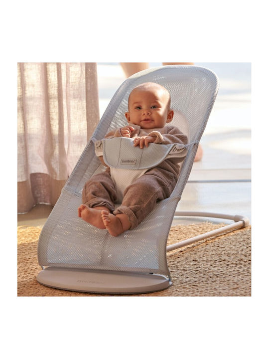 BabyBjorn Manual Baby Relax Balance Soft Mesh Light Grey for Child up to 13kg