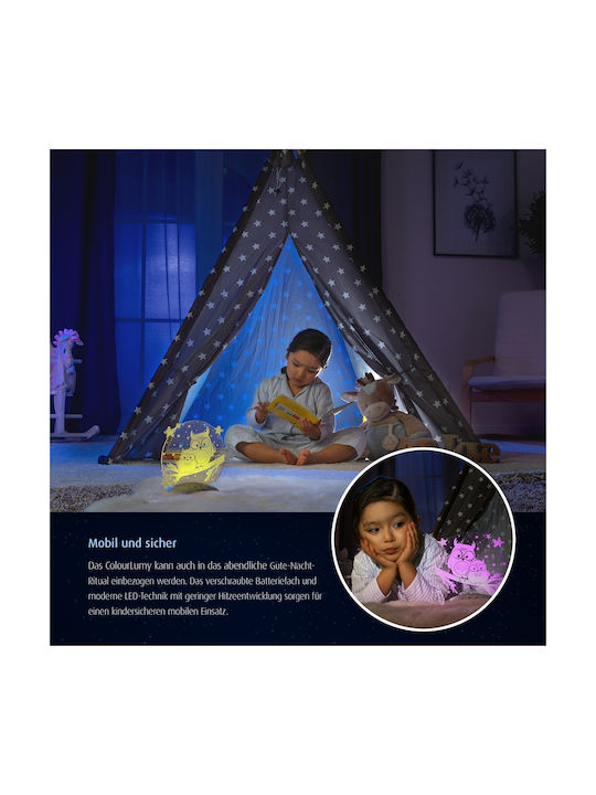 Reer Led Kids Decorative Lamp ColourLumy with Color Changes Gray