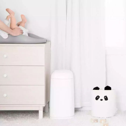 AngelCare Dress Up Diaper Disposal Bin White