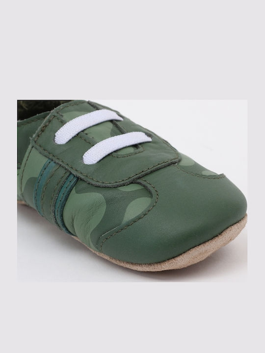 Bobux Βρεφικά Sneakers Αγκαλιάς Πράσινα Classic