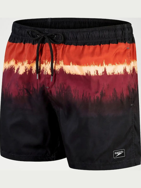 Men's Swimwear Shorts Red Striped