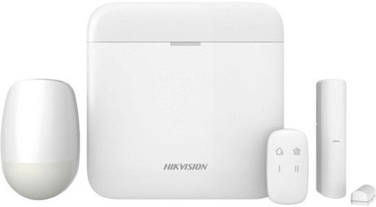 Hikvision DS-PWA96-Kit-WE Wireless Alarm System with Motion Detector , Door Sensor , Remote and Hub