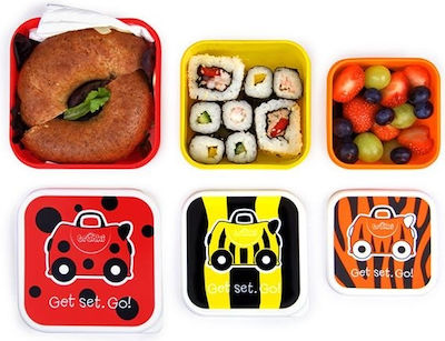 Trunki Kids Set Lunch Plastic Box Multicolour