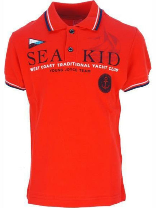 Joyce Kids Polo Short Sleeve Red