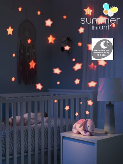 Summer Infant Schlafspielzeug Slumber Buddies Deluxe Bailee the Bunny aus Stoff mit Musik für 0++ Monate