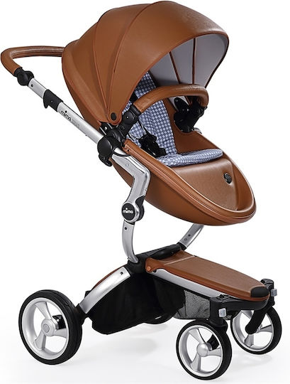 Mima Xari Reglabil 2 în 1 Cărucior pentru copii Potrivit pentru Nou-născut Flair-Camel / Inox 13.4kg