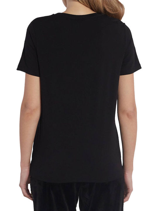 DKNY Femeie Tricou Negru