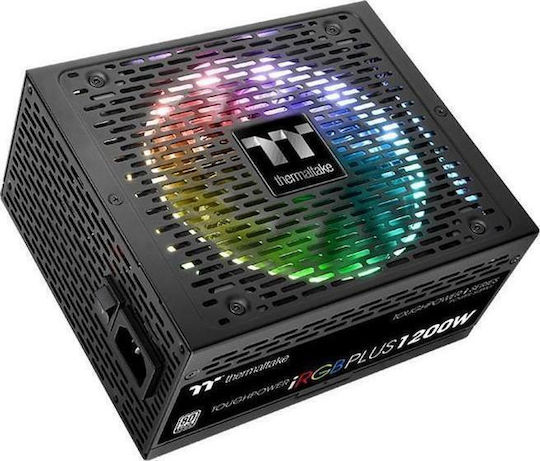 Thermaltake Toughpower iRGB Plus Platinum 1200W Μαύρο Τροφοδοτικό Υπολογιστή Full Modular 80 Plus Platinum