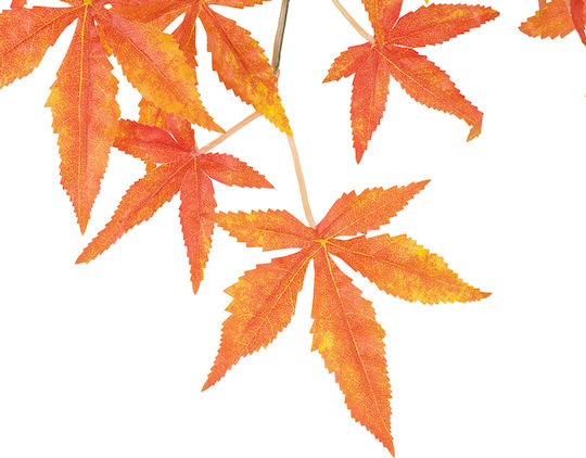 Ramură Decorativă Artificială Arțar Orange 60cm GloboStar