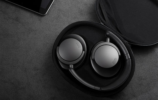 1More SonoFlow Wireless / Wired Over Ear Headphones with Radio with 70 hours of Operation and Quick Charge Black