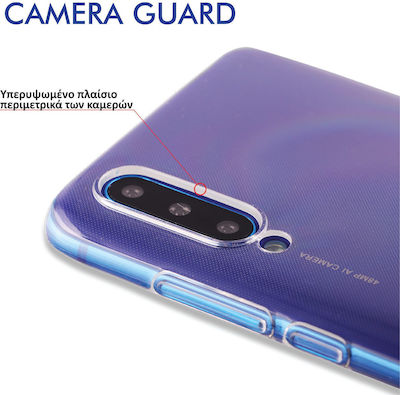 Lime Slimclear Camera Guard Coperta din spate Silicon Transparent (Redmi 12C) 8331763