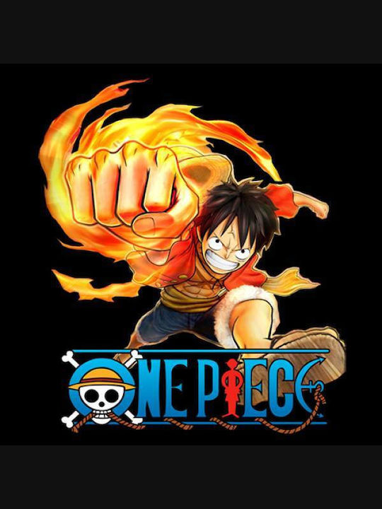 Takeposition Φούτερ Ζακέτα με Κουκούλα One Piece Z-cool σε Γκρι χρώμα