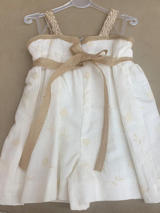 Nst Nastasia Stacy K Smith Ecru Jumpsuit Baptism
