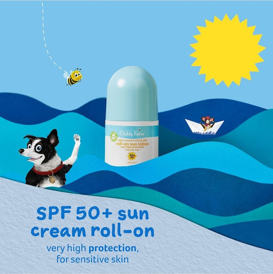 Childs Farm Wasserdicht Kinder Sonnencreme Emulsion SPF50 50ml
