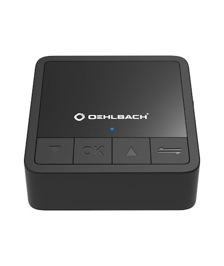 Oehlbach Innovation Bluetooth 5.2 Receiver Transmitter with 3.5mm Jack Output Port Receiver Transmitter