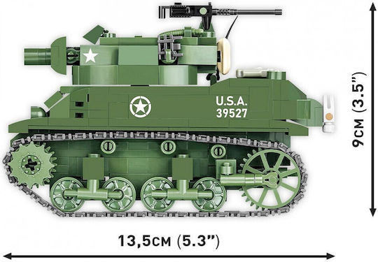 Cobi Τουβλάκια Historical Collection - H.M.C M8 Scott για 8+ Ετών 525τμχ