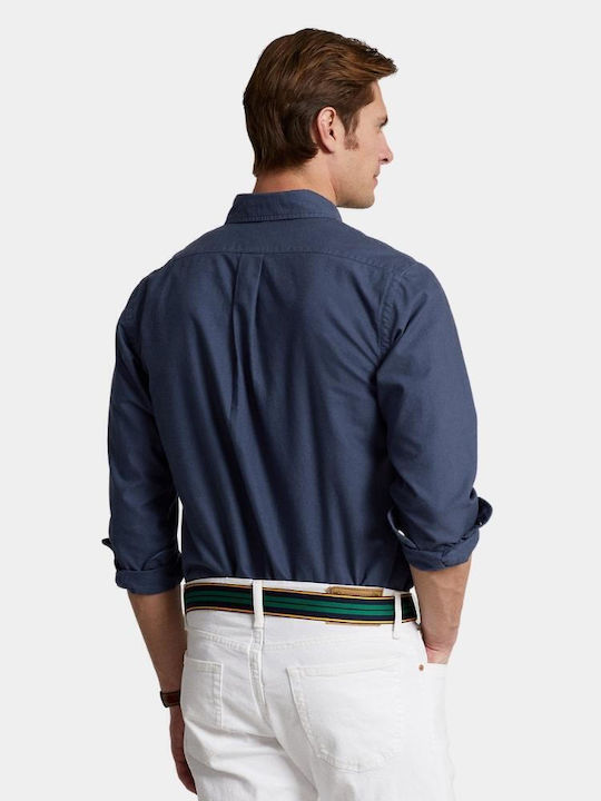 Ralph Lauren Herrenhemd Langärmelig Marineblau