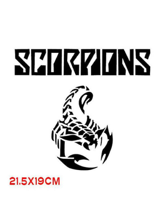 Takeposition Φούτερ Ζακέτα με Κουκούλα Scorpions σε Κόκκινο χρώμα