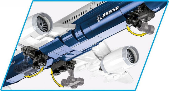 Cobi Конструктори Boeing 787-8 Dreamliner За 9+ Години 836 Бройки