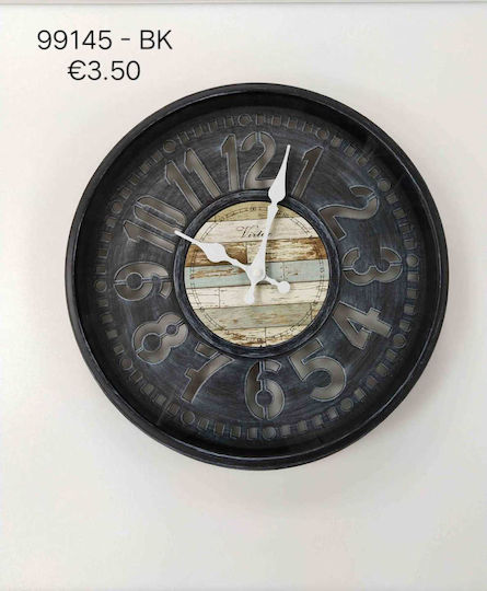 Tradesor Wanduhr Kunststoff Marineblau Ø35cm Tradesor Wanduhr Kunststoff Marineblau Ø35cm