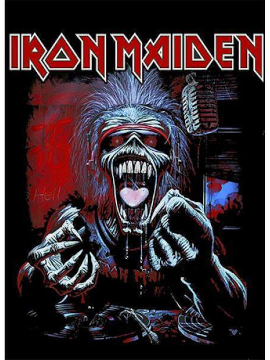 Takeposition Φούτερ Iron Maiden σε Γκρι χρώμα