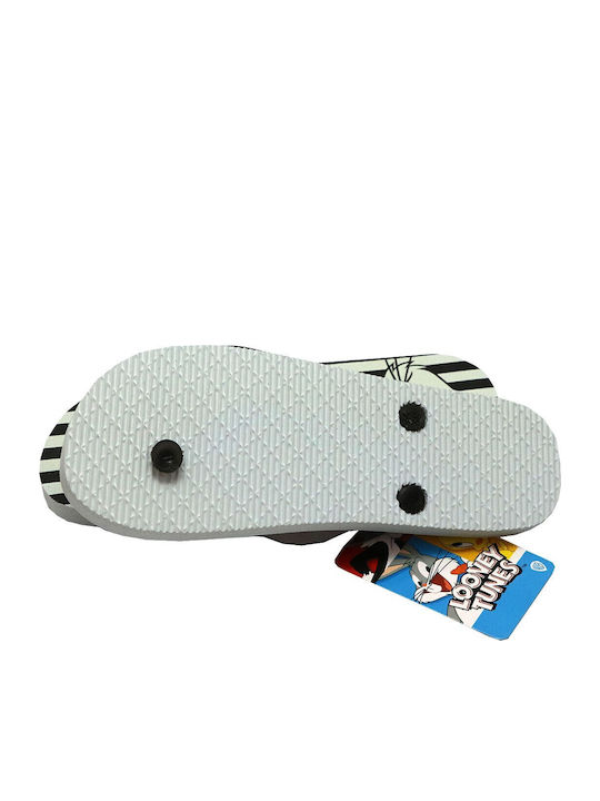 Kids' Flip Flops Black Looney Tunes Bugs Bunny