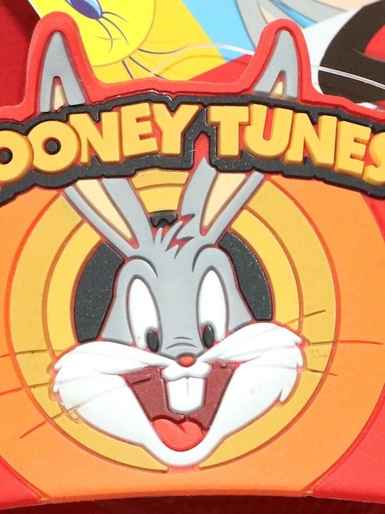 Warner Bros Kinder Badeschlappen Rot Looney Tunes
