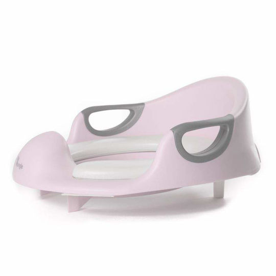 Bo Jungle Toddler Toilet Seat with Handles and Pink Cushion