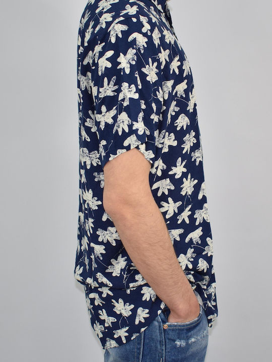 Short-sleeved Shirt Blue