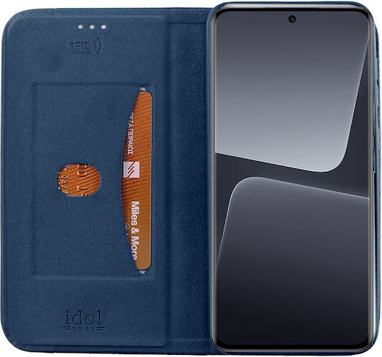 Idol 1991 Anti-rfid Book Synthetic Leather Blue (Xiaomi 13 Lite) 8334030