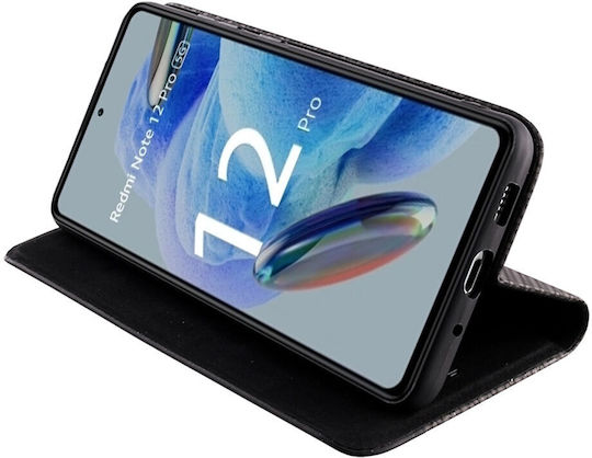 Idol 1991 Anti-rfid Book Δερματίνης Μαύρο (Redmi Note 12 Pro 5G)