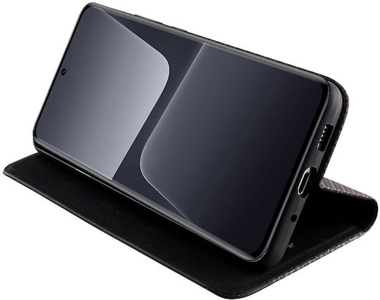 Idol 1991 Anti-rfid Buchen Sie Synthetisches Leder Schwarz (Xiaomi 13 Lite)