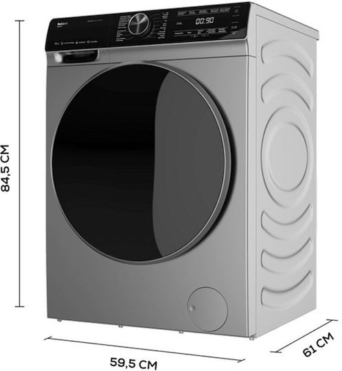 Cecotec Bolero DressCode 2000 Autodosis Dark Waschmaschine 10kg 1400 Umdrehungen Gray 02358