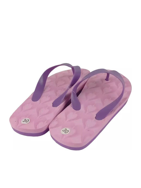 Παιδικές Σαγιονάρες Flip Flops Μωβ