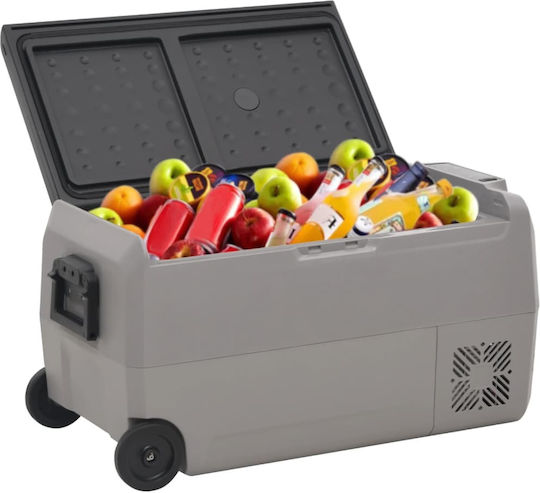 vidaXL Tragbares Kühlschrank 36lt Schwarzes