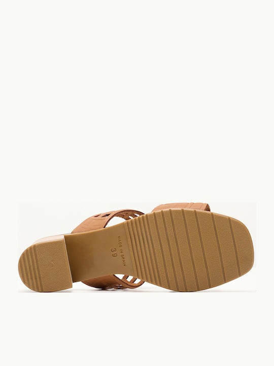Leder Sandalen Anatomisch Tabac Braun