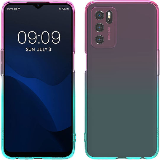 KWmobile Back Cover Silicone 1.3mm Multicolour (Oppo A16 / A16s / A54s)