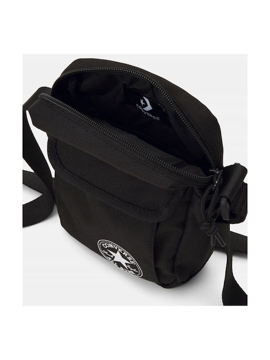 Converse Ανδρική Τσάντα Ώμου / Χιαστί σε Μαύρο χρώμα