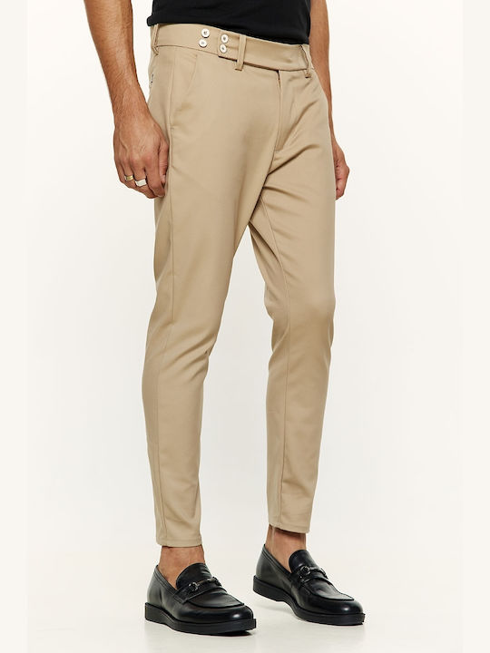 TROUSERS KING S23-015-BEIGE