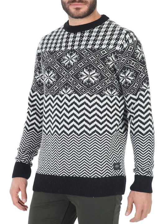 Scotch & Soda Men's Long Sleeve Sweater Black