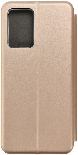 Forcell Elegance Книга Изкуствена кожа Златист (Redmi 10 5G)