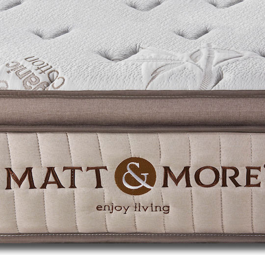 Matt & More Memorise Doppel Ergonomisch Matratze Memory-Schaum / Schaum 150x200x30cm