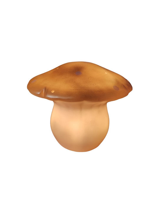 Egmont Lumini LED Lampă decorativă pentru copii Ciupercă Medium Auriu 26x26x20εκ.