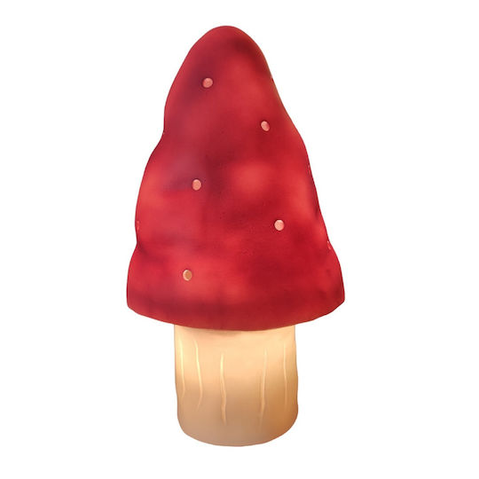 Egmont Lumini LED Lampă decorativă pentru copii Ciupercă Small Roșu 15x15x28εκ. Egmont Lumini LED Lampă decorativă pentru copii Ciupercă Small Roșu 15x15x28εκ.
