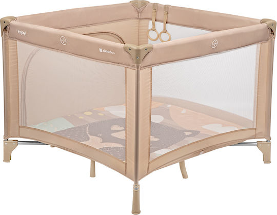Kikka Boo Enjoy Park with Mattress Beige 103x103cm