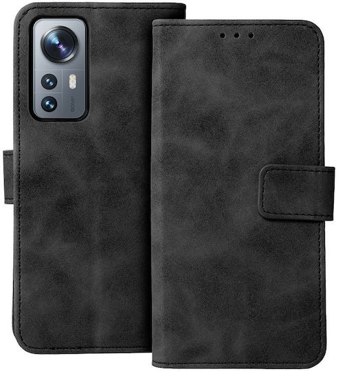 Forcell Tender Wallet Synthetic Leather Black (Xiaomi 12 Lite)