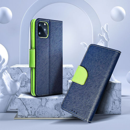 Fancy Wallet Δερματίνης Navy Μπλε (Galaxy A54)