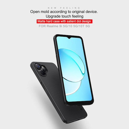 Nillkin Super Frosted Shield Back Cover Πλαστικό Μαύρο (Realme 10)