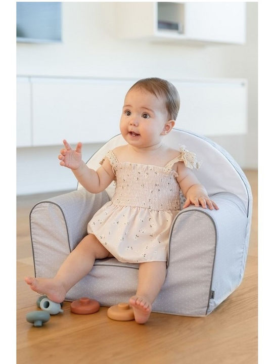 Armchair Safari with Armrests Pink